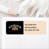 Senior klasse van 2014 etiket (Insitu)