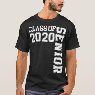 Senior Klasse van 2020 20 High School Afstuderen G T-shirt