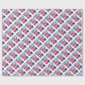 Senior Klasse van 2025 Afstuderen Design Cadeaupapier (Vlak)