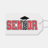 Senior klasse van 2025 cadeaulabel (Voorkant (Horizontaal))