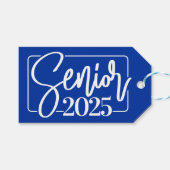 Senior klasse van 2025 cadeaulabel (Voorkant (Horizontaal))