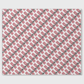 Senior klasse van 2025 cadeaupapier (Vlak)