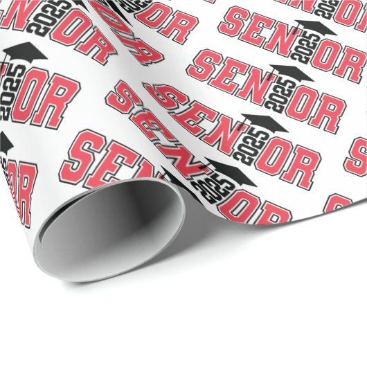 Senior klasse van 2025 cadeaupapier (Rol Hoek)