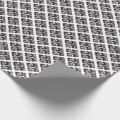 Senior klasse van 2025 cadeaupapier (Hoek)