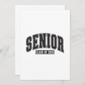 Senior Klasse van 2025 Klasse van 2025 Afstuderen Kaart (Voorkant / Achterkant)