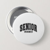 Senior Klasse van 2025 Klasse van 2025 Afstuderen Ronde Button 7,6 Cm (Voorkant /achterkant)