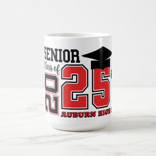 Senior klasse van 2025 koffiemok (Center)