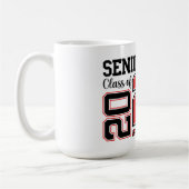 Senior klasse van 2025 koffiemok (Links)