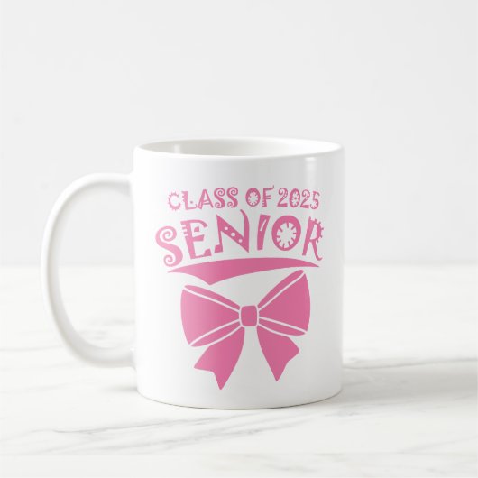 Senior klasse van 2025 koffiemok (Links)