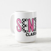 Senior klasse van 2025 koffiemok (Voorkant links)