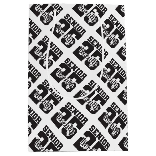 Senior klasse van 2025 medium cadeauzakje (Voorkant)