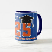 Senior klasse van 2025 mok (Voorkant rechts)