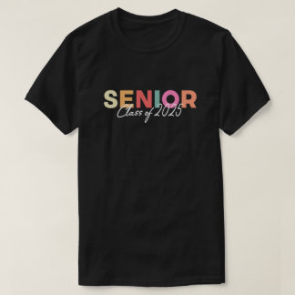 Senior klasse van 2025 Retro T-shirt