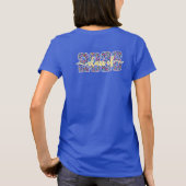 Senior Klasse van 2026 Floral T-shirt (Achterkant)