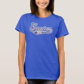 Senior Klasse van 2026 Floral T-shirt (Voorkant)