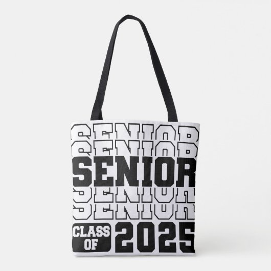 Senior klasse van Canvas tas 2025 (Achterkant)