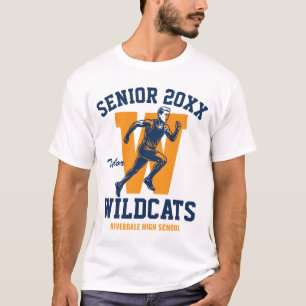 Senior Langeafstandsmarathon Hardloop Sportteam T-shirt