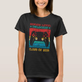 Senior Level Unlocked Class Of 2035 T-shirt (Voorkant)