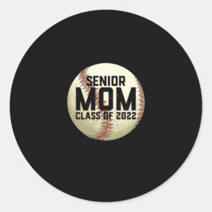 Senior Ma Class of 2022 Baseball Mam Ronde Sticker