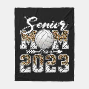 Senior Ma Class of Volleyball Ma Afstuderen Leo Fleece Deken