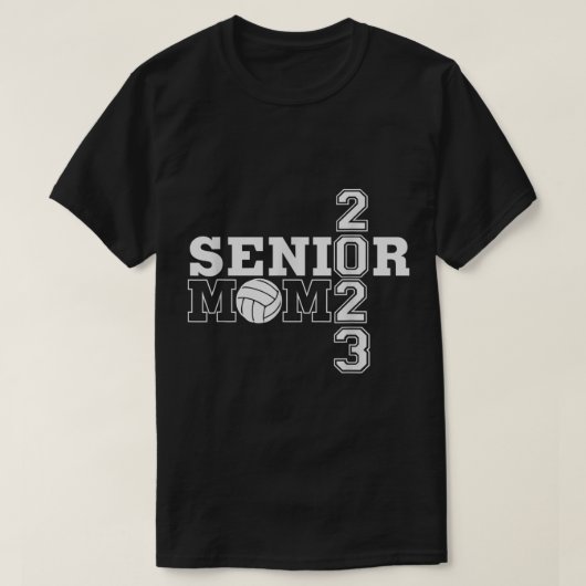 Senior Ma Class of Volleyball Ma T-shirt (Design voorkant)