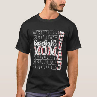 Senior mam 2023 honkbalklasse van 2023 Afstuderen T-shirt
