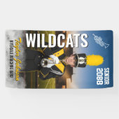 Senior Marching Band Team Custom Sports Photo Spandoek (Horizontaal)