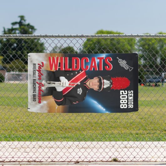 Senior Marching Band Trumpet Sports Photo Spandoek (Insitu)