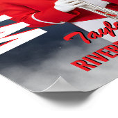 Senior Marchingband Lid Aangepaste Foto Sporten Poster (Hoek)