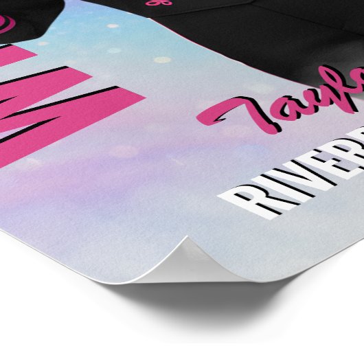 Senior Marchingband Maatwerk Fotocadeau Sporten Poster (Hoek)