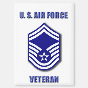 Senior Master Sergeant USAF-magneet Magneet