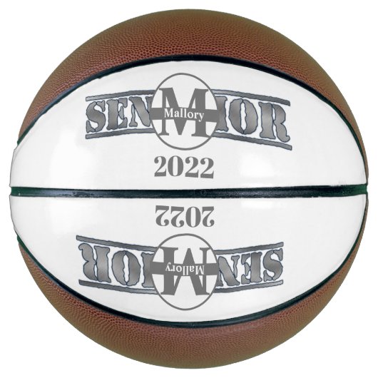 Senior Memorabilia Persoonlijk Basketbal (Voorkant)