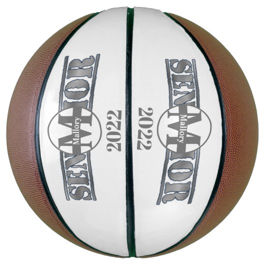 Senior Memorabilia Persoonlijk Basketbal (Verticaal)