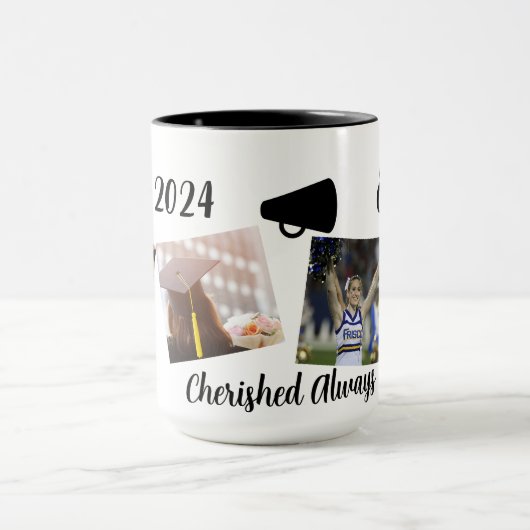 Senior Memories Gepersonaliseerde Collage Mok (Midden)