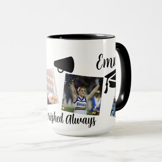 Senior Memories Gepersonaliseerde Collage Mok (Voorkant rechts)