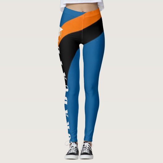 Senior met jaar Leggings - Afstuderen Leggings (Voorkant)
