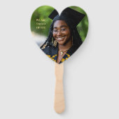 Senior Moeder Afstudeerwaaier Klas van 2026 Handwaaier (Achterkant)