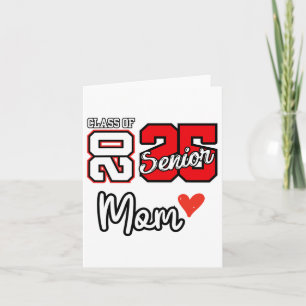 Senior Moeder Cl Van 2025 Trotse Moeder Van Afgest Kaart