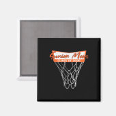 Senior Moeder Cl Van 2026 Basketbal Net Afstuderen Magneet (Voorkant / Achterkant)