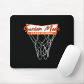Senior Moeder Cl Van 2026 Basketbal Net Afstuderen Muismat (Met muis)