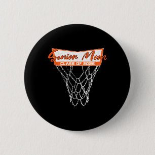 Senior Moeder Cl Van 2026 Basketbal Net Afstuderen Ronde Button 5,7 Cm