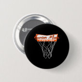 Senior Moeder Cl Van 2026 Basketbal Net Afstuderen Ronde Button 5,7 Cm (Voorkant /achterkant)