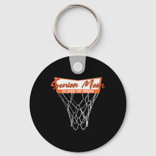 Senior Moeder Cl Van 2026 Basketbal Net Afstuderen Sleutelhanger