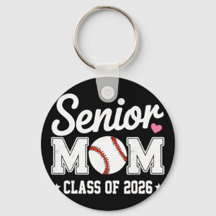 Senior Moeder Cl Van 2026 Honkbal Retro Moeder Afs Sleutelhanger