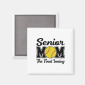 Senior Moeder De Laatste Inning Softll Moeder Afst Magneet (Voorkant / Achterkant)