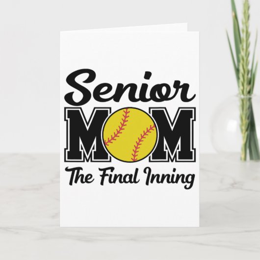 Senior Moeder Het Laatste Inning Softll Moeder Afs Kaart (Voorkant)