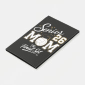 Senior Moeder Klas van 2026 Volleybal Post-it® Notes (Schuin)