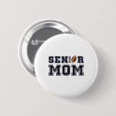Senior Moeder Voetbal Cl Van 2026 Trots Ouder Ronde Button 5,7 Cm (Voorkant /achterkant)