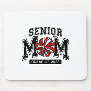 Senior Mom 2025 Cheer Mama CL van 2025 Funny Gradu Muismat