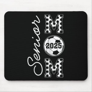 Senior Mom 2025 Voetbal Mama CL van 2025 Afstudere Muismat
